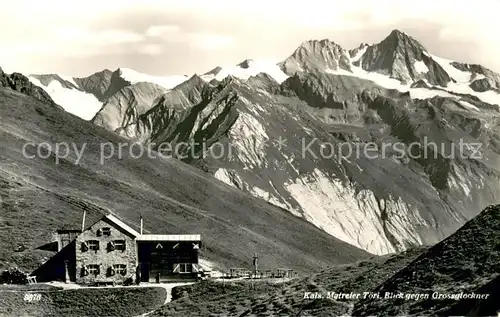 AK / Ansichtskarte Kals_Grossglockner Matreier Toeri Kals Grossglockner