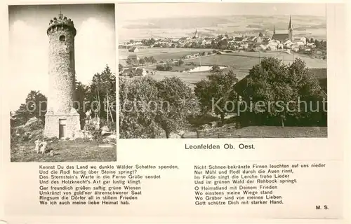 AK / Ansichtskarte Leonfelden_Bad Aussichtsturm Panorama Leonfelden_Bad