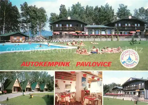 AK / Ansichtskarte Pavlovice Autokempink Automotoklubu Svazarmu 