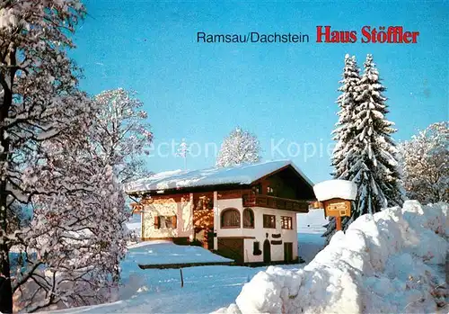 AK / Ansichtskarte Ramsau_Dachstein_Steiermark Haus Stoeffler Ramsau_Dachstein