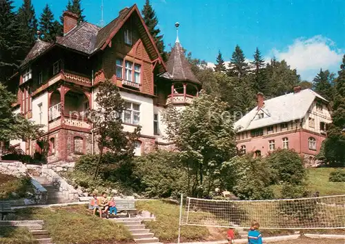 AK / Ansichtskarte Miedzygorze Masywu Snieznika na wysokosci Dom wczasowy Blekit Miedzygorze