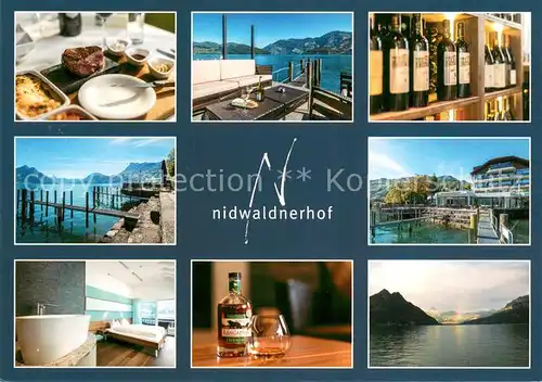 AK / Ansichtskarte Beckenried Hotel Nidwaldnerhof Details Beckenried