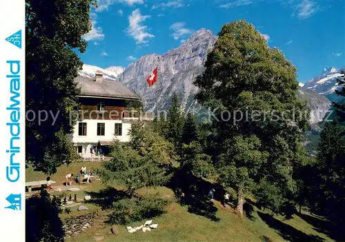 AK / Ansichtskarte Grindelwald mit Mettenberg und Finsteraarhorn Grindelwald