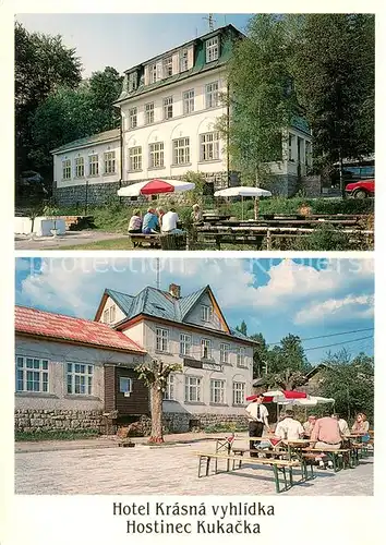 AK / Ansichtskarte Nejdek_Karlsbad Hotel Krasna vyhlidka Hostinec Kukacka Nejdek_Karlsbad