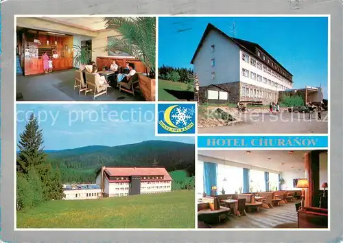 AK / Ansichtskarte Churanov Vyzname horske rekreacni stredisko na zlomu Sumavskych plani od Stach na svazich hory Churanov Churanov