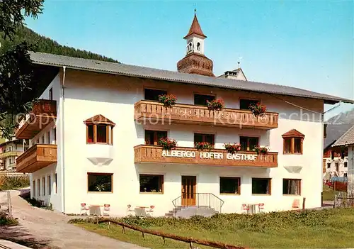 AK / Ansichtskarte St_Jakob_Villnoess Pension Restaurant Hofer 