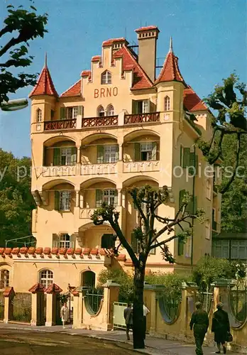 AK / Ansichtskarte Karlovy_Vary_Karlsbad Kurhaus Brno 