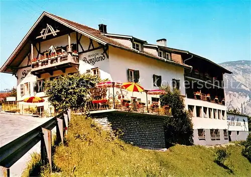 AK / Ansichtskarte Sautens Gasthof Pension Bergland Sautens