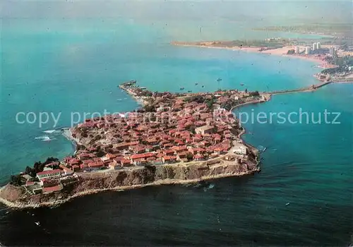 AK / Ansichtskarte Nessebre_Nessebar_Nessebyr Fliegeraufnahme 