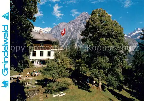 AK / Ansichtskarte Grindelwald Jugendherberge Mettenberg Finsteraarhorn Grindelwald