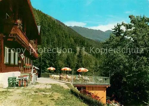 AK / Ansichtskarte Schwaz_Tirol Alpengasthof Hubertushaus mit Blick zum Kellerjoch Schwaz Tirol