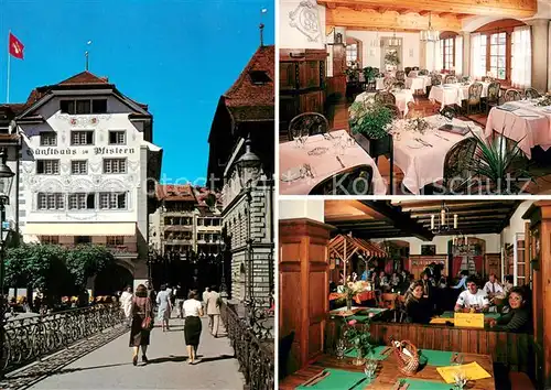 AK / Ansichtskarte Luzern_LU Zunfthaus zu Pfistern Pfisternstube Luzern_LU