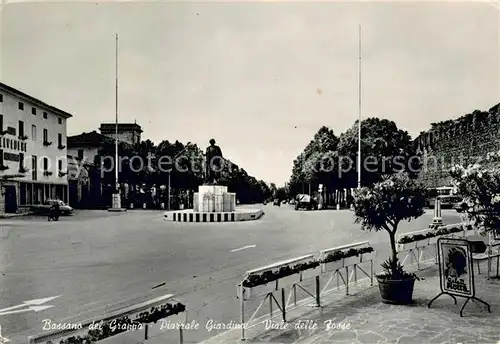 AK / Ansichtskarte Bassano_del_Grappa Piazzale Giardino Viale delle Tosse Bassano_Del_Grappa