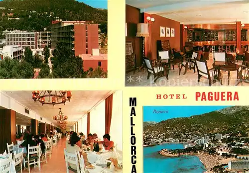 AK / Ansichtskarte Paguera_Mallorca_Islas_Baleares Hotel Paguera Gastraeume Panorama Paguera_Mallorca