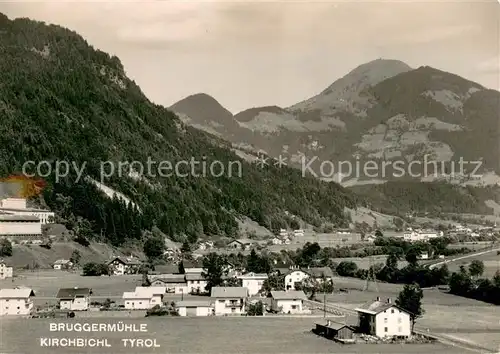 AK / Ansichtskarte Kirchbichl_Tirol Bruggermuehle Panorama Kirchbichl Tirol