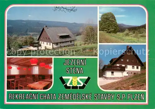 AK / Ansichtskarte Plzen_Pilsen Rekracni stredisko sp Zemedelske stavby Plzen Plzen Pilsen