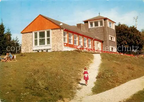 AK / Ansichtskarte Gmunden_Salzkammergut Gruenbergrestaurant der Gruenbergseilbahn Gmunden Salzkammergut
