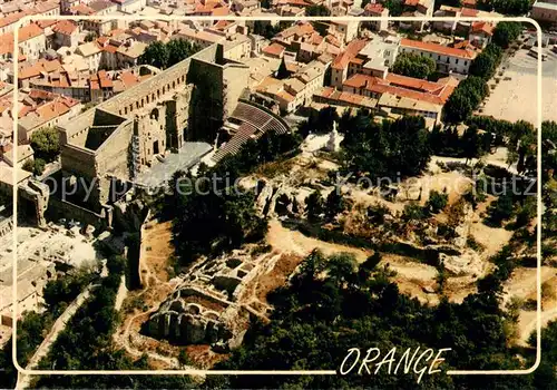 AK / Ansichtskarte Orange_84 Theatre Antique et mur monumental vue aerienne 