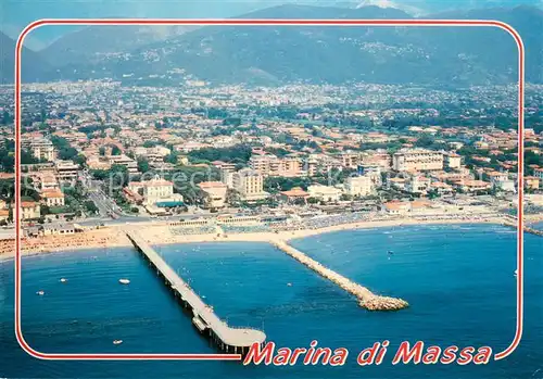 AK / Ansichtskarte Marina_di_Massa Veduta aerea Marina_di_Massa