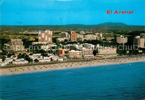 AK / Ansichtskarte El_Arenal_Mallorca Playa de Palma vista aerea El_Arenal_Mallorca