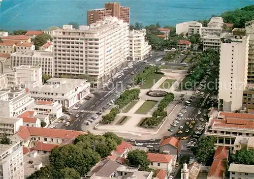 AK / Ansichtskarte Dakar Place de l Independance vue aerienne Dakar