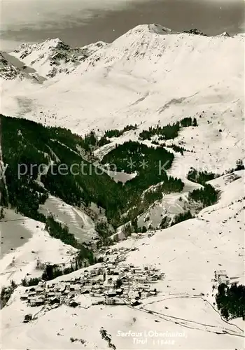 AK / Ansichtskarte Serfaus_Tirol Oberinntal Wintersportplatz Alpen Fliegeraufnahme Serfaus Tirol