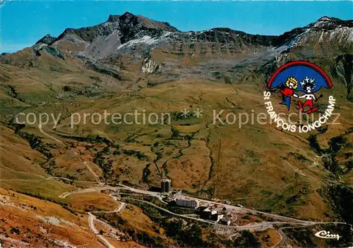 AK / Ansichtskarte St Francois Longchamp et le Cheval Noir vue aerienne 