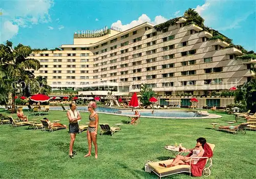 AK / Ansichtskarte Caracas Hotel Tamanaco Liegewiese Caracas