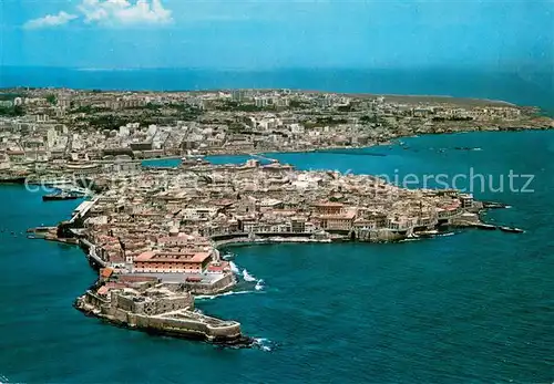 AK / Ansichtskarte Siracusa Fliegeraufnahme Siracusa