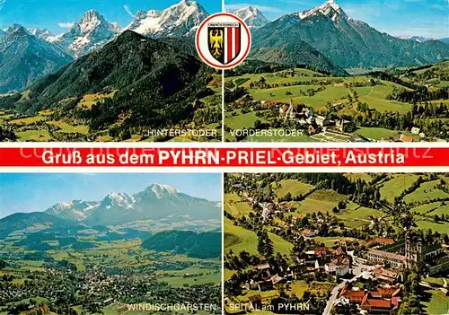 AK / Ansichtskarte Hinterstoder mit Vorderstoder Windischgarsten und Spital am Pyhrn Hinterstoder