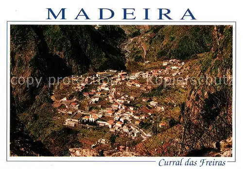 AK / Ansichtskarte Curral_das_Freiras Fliegeraufnahme Curral_das_Freiras