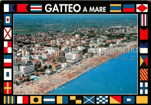 AK / Ansichtskarte Gatteo_Mare Fliegeraufnahme Gatteo Mare