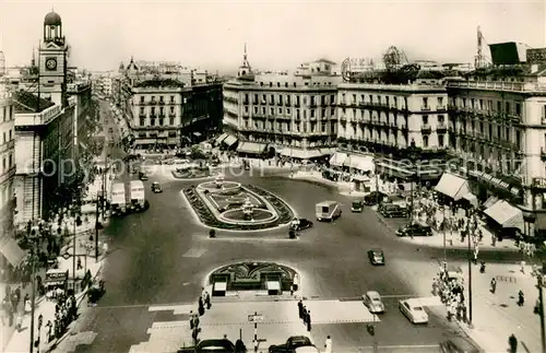 AK / Ansichtskarte Madrid_Spain Puerta del Sol Madrid Spain