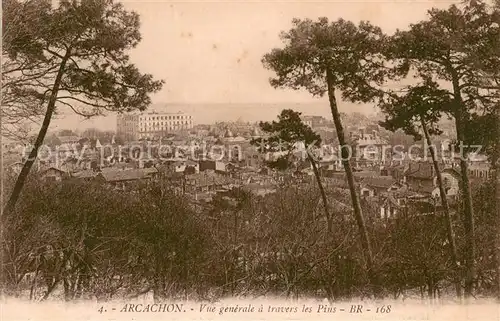 AK / Ansichtskarte Arcachon_33 Vue generale a travers les Pins 