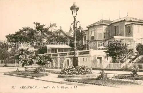 AK / Ansichtskarte Arcachon_33 Jardin de la Plage 