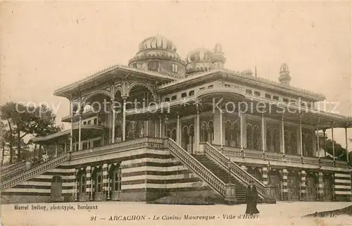 AK / Ansichtskarte Arcachon_33 Le Casino Mauresque Ville d Hiver 