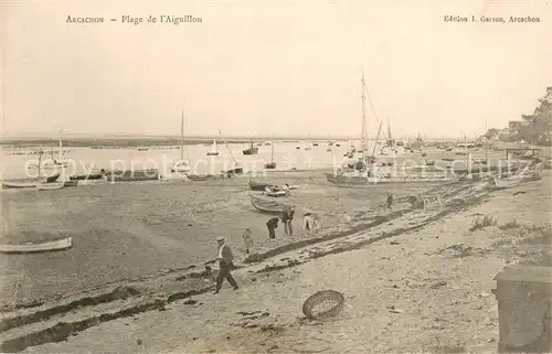 AK / Ansichtskarte Arcachon_33 Plage de l Aiguillon 