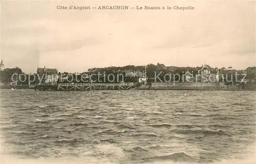 AK / Ansichtskarte Arcachon_33 Le Bassin a la Chapelle 