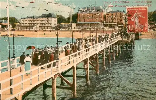 AK / Ansichtskarte Arcachon_33 La Jetee Promenade 