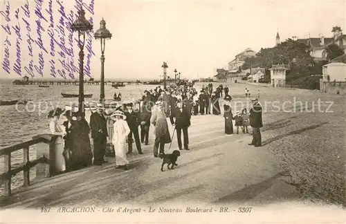 AK / Ansichtskarte Arcachon_33 Cote dArgent Le Nouveau Boulevard 