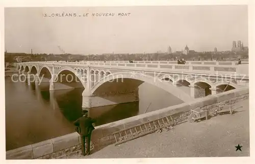 AK / Ansichtskarte Orleans_Loiret Le nouveau pont Orleans_Loiret