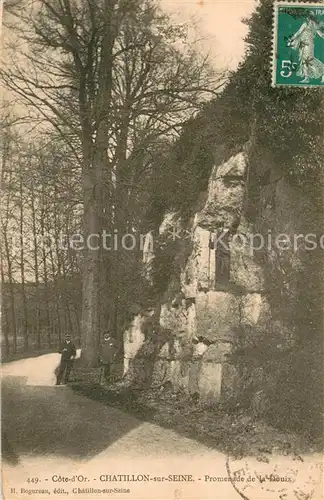 AK / Ansichtskarte Chatillon sur Seine Promenadede la Douix Chatillon sur Seine