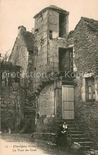 AK / Ansichtskarte Flavigny sur Ozerain La Tour du Guet Flavigny sur Ozerain