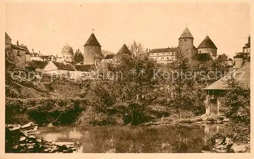 AK / Ansichtskarte Semur en Auxois Le Donjon Semur en Auxois