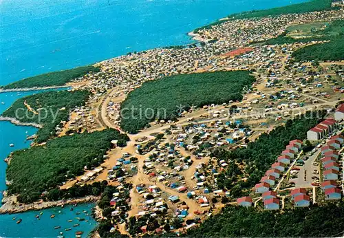 AK / Ansichtskarte Vrsar_Istrien Campingplatz Feriensiedlung Fliegeraufnahme Vrsar_Istrien
