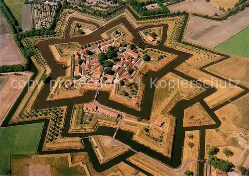 AK / Ansichtskarte Bourtange Vesting luchtopname Bourtange