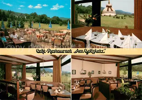 AK / Ansichtskarte Bad_Harzburg Cafe Restaurant am Golfplatz Bad_Harzburg