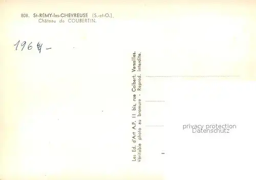 AK / Ansichtskarte St Remy les Chevreuse  