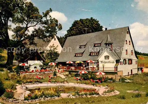 AK / Ansichtskarte Kappel Grafenhausen Muehlenklause Restaurant Kappel Grafenhausen