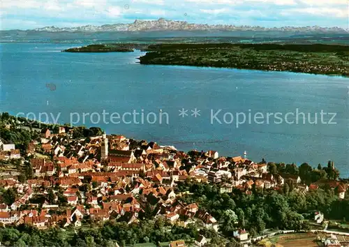 AK / Ansichtskarte ueberlingen_Bodensee Fliegeraufnahme ueberlingen Bodensee